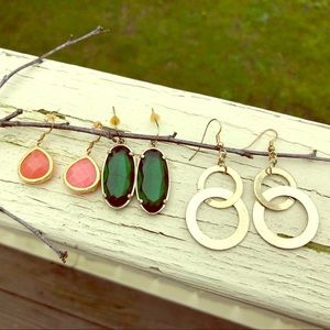 Fashion Earring Trio